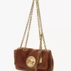 Petit sac bandoulière Chloé Heritage en velours Petit sac bandoulière Chloé Heritage en velours