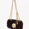 Petit sac bandoulière Chloé Heritage en velours Petit sac bandoulière Chloé Heritage en velours