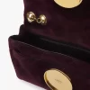 Petit sac bandoulière Chloé Heritage en velours Petit sac bandoulière Chloé Heritage en velours