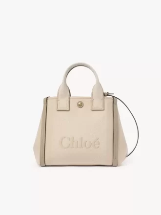 Petit sac cabas Chloé Carry en toile Petit sac cabas Chloé Carry en toile