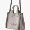 Petit sac cabas Chloé Carry en toile