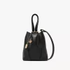 Petit sac cabas Chloé Spin en cuir grainé