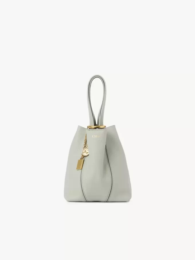 Petit sac cabas Chloé Spin en cuir grainé Petit sac cabas Chloé Spin en cuir grainé