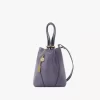 Petit sac cabas Chloé Spin en cuir grainé