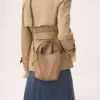 Petit sac cabas Chloé Spin en cuir grainé