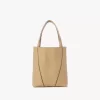 Petit sac cabas Chloé Spin en cuir grainé Petit sac cabas Chloé Spin en cuir grainé