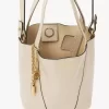 Petit sac cabas Chloé Spin en cuir grainé Petit sac cabas Chloé Spin en cuir grainé