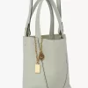 Petit sac cabas Chloé Spin en cuir grainé Petit sac cabas Chloé Spin en cuir grainé