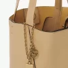 Petit sac cabas Chloé Spin en cuir grainé Petit sac cabas Chloé Spin en cuir grainé