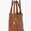 Petit sac cabas Chloé Spin en cuir grainé