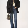 Petit sac cabas Chloé Spin en cuir grainé