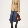 Petit sac cabas Chloé Spin en cuir grainé