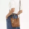 Petit sac cabas Chloé Spin en cuir grainé