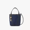 Petit sac cabas Chloé Spin en denim
