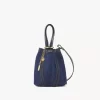 Petit sac cabas Chloé Spin en denim