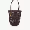 Petit sac cabas Summer Banana en raphia
