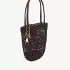 Petit sac cabas Summer Banana en raphia