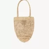 Petit sac cabas Summer Banana en raphia
