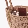 Petit sac cabas Summer Banana en raphia