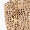 Petit sac cabas Summer Banana en raphia