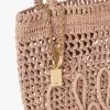 Petit sac cabas Summer Banana en raphia