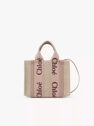 Petit sac cabas Woody en lin