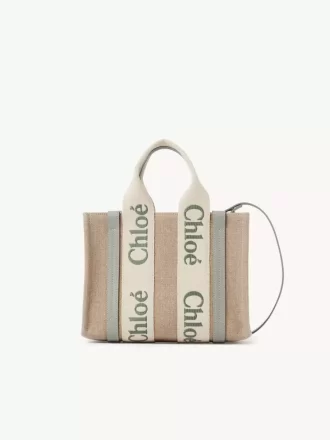 Petit sac cabas Woody en lin