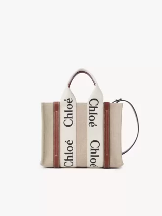 Petit sac cabas Woody en lin