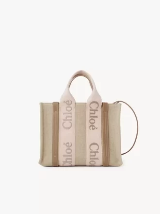 Petit sac cabas Woody en lin
