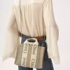 Petit sac cabas Woody en lin