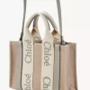 Petit sac cabas Woody en lin