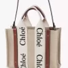 Petit sac cabas Woody en lin