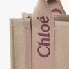 Petit sac cabas Woody en lin