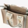 Petit sac cabas Woody en lin