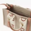 Petit sac cabas Woody en lin
