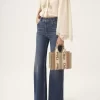 Petit sac cabas Woody en lin