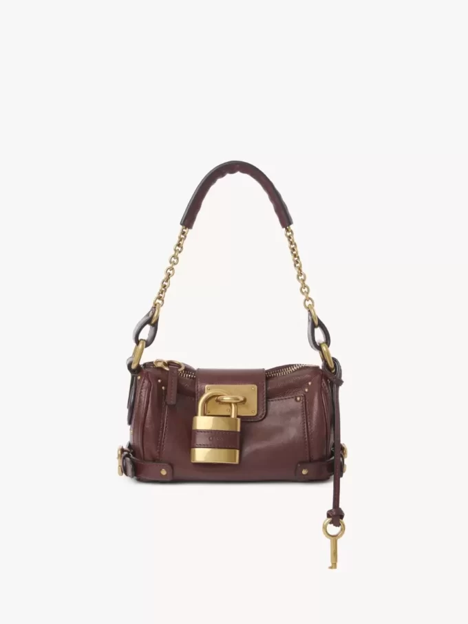 Petit sac chaîne Paddington en cuir grainé Petit sac chaîne Paddington en cuir grainé