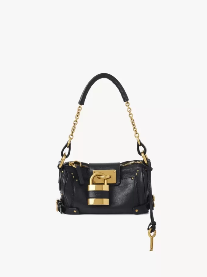 Petit sac chaîne Paddington en cuir grainé Petit sac chaîne Paddington en cuir grainé