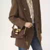 Petit sac chaîne Paddington en cuir grainé Petit sac chaîne Paddington en cuir grainé