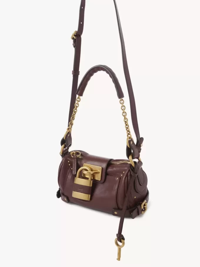 Petit sac chaîne Paddington en cuir grainé Petit sac chaîne Paddington en cuir grainé