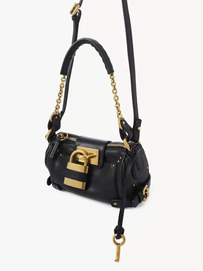 Petit sac chaîne Paddington en cuir grainé Petit sac chaîne Paddington en cuir grainé