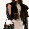 Petit sac chaîne Paddington en cuir grainé Petit sac chaîne Paddington en cuir grainé