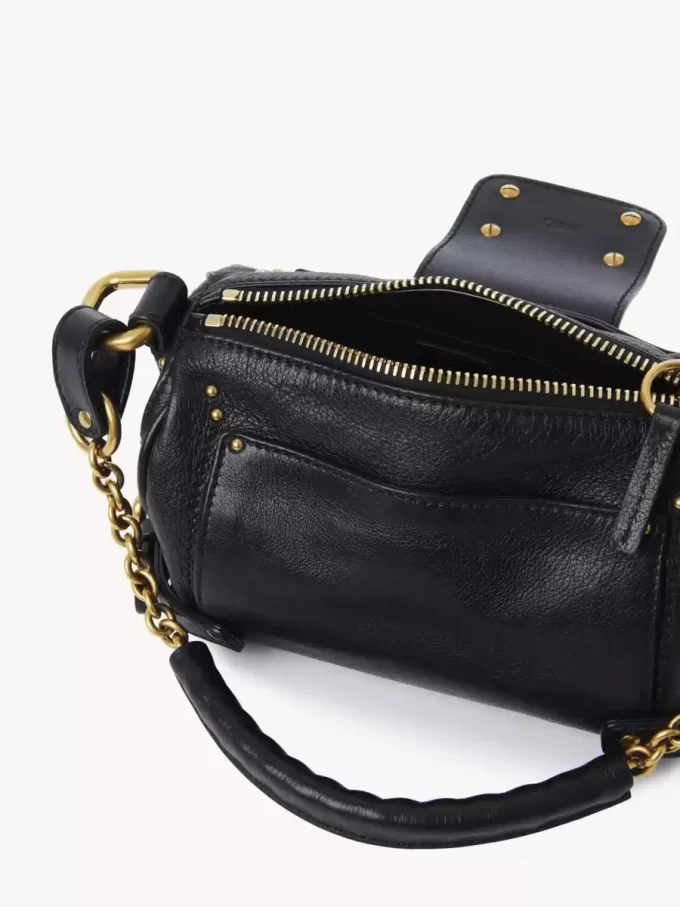 Petit sac chaîne Paddington en cuir grainé Petit sac chaîne Paddington en cuir grainé