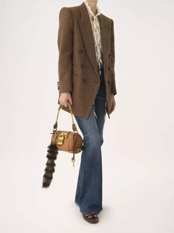 Petit sac chaîne Paddington en cuir grainé Petit sac chaîne Paddington en cuir grainé