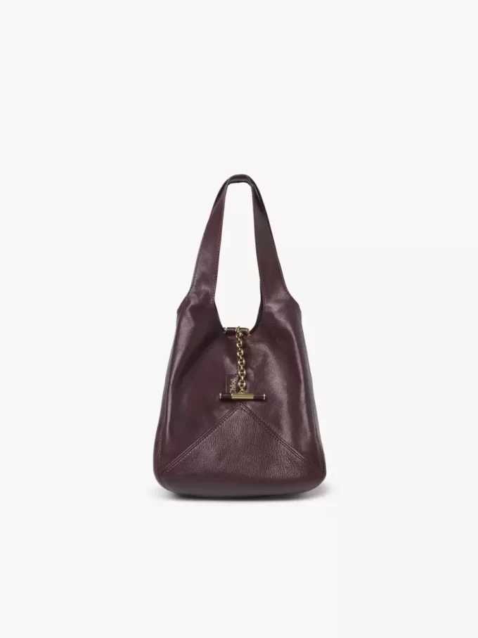 Petit sac Chloé Balloon en cuir grainé Petit sac Chloé Balloon en cuir grainé
