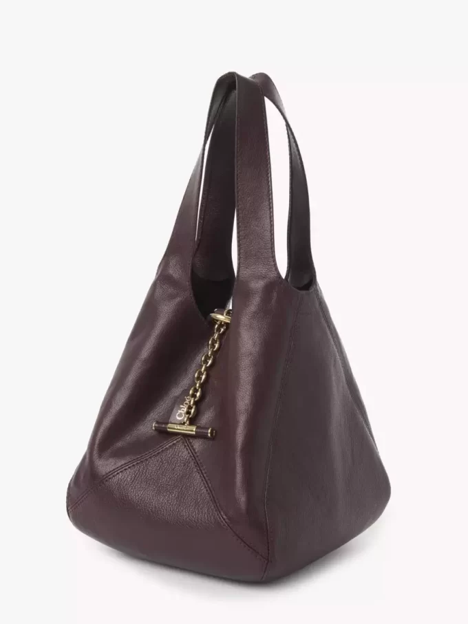 Petit sac Chloé Balloon en cuir grainé Petit sac Chloé Balloon en cuir grainé