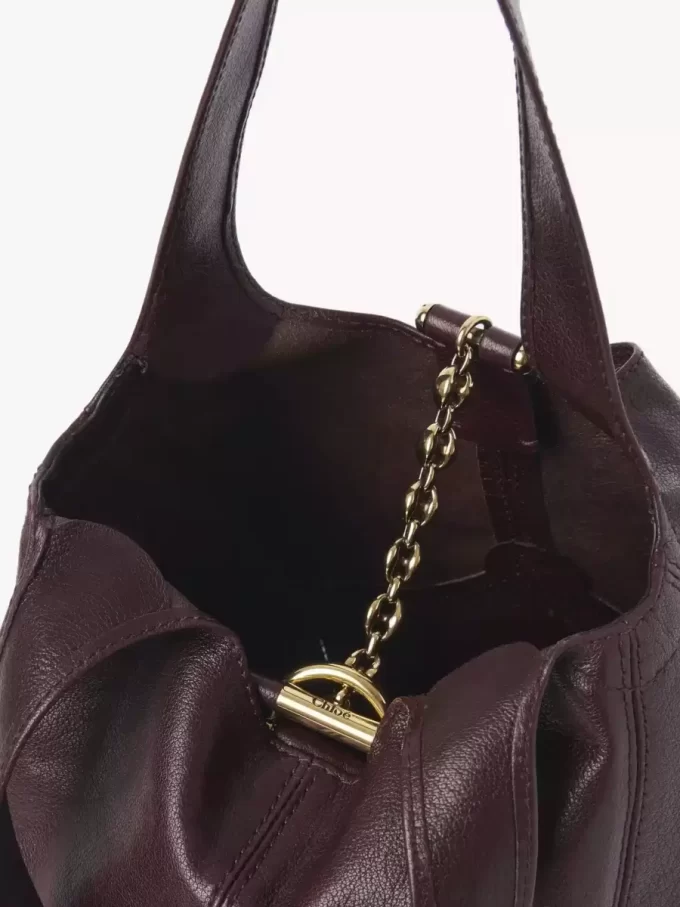 Petit sac Chloé Balloon en cuir grainé Petit sac Chloé Balloon en cuir grainé