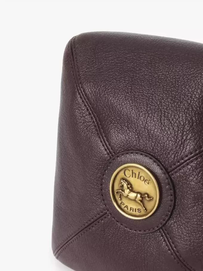Petit sac Chloé Balloon en cuir grainé Petit sac Chloé Balloon en cuir grainé