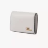 Petit sac Chloé Iconic à trois volets avec poche à monnaie en cuir grainé