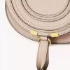 Petit sac de selle Marcie en cuir brillant Petit sac de selle Marcie en cuir brillant